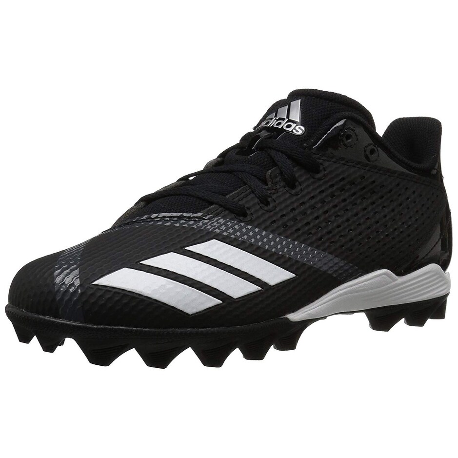 Shop Adidas Unisex 5 Star Md J Football Shoe Kids Black White