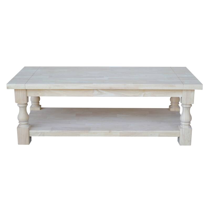 Tuscan Ready to Finish Coffee Table