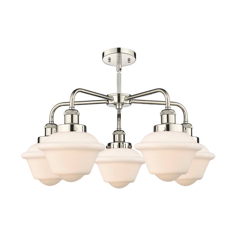 Innovations Lighting Oxford - 5 Light 25" Stem Hung Chandelier