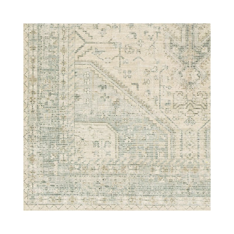 Livabliss Zainab Distressed Medallion Handmade Cotton Area Rug