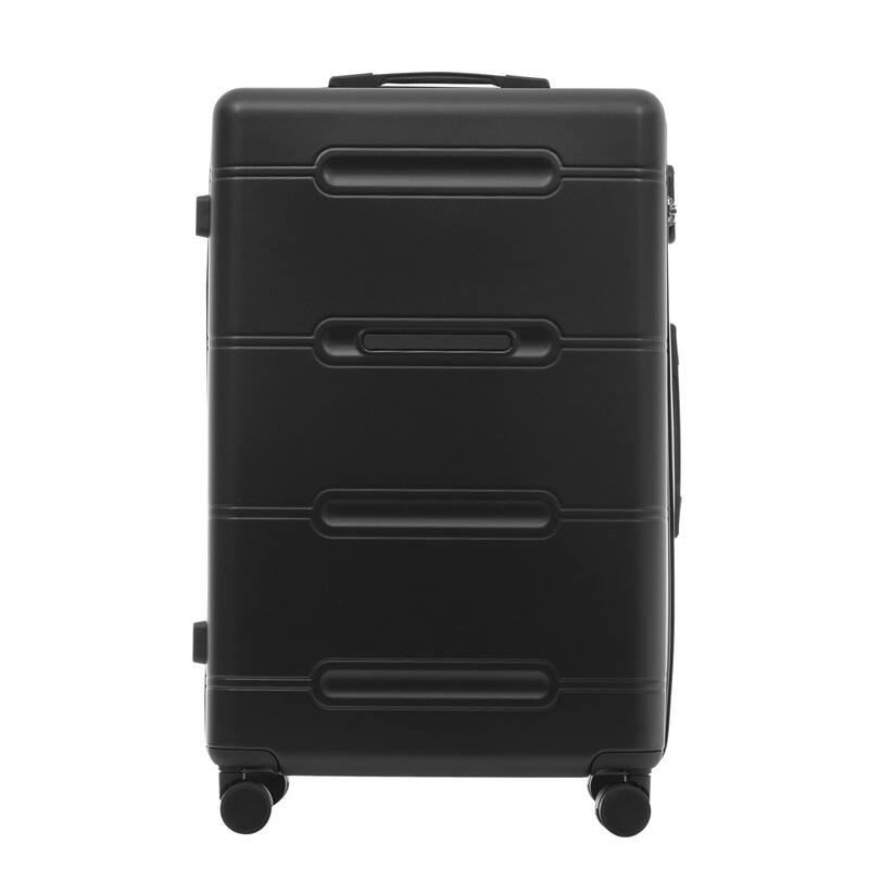 6 Piece Luggage Set, with Double Spinner Wheels Handle Password Lock, 14 IN Cosmetic Case 20/24/28 IN Luggages with Bag