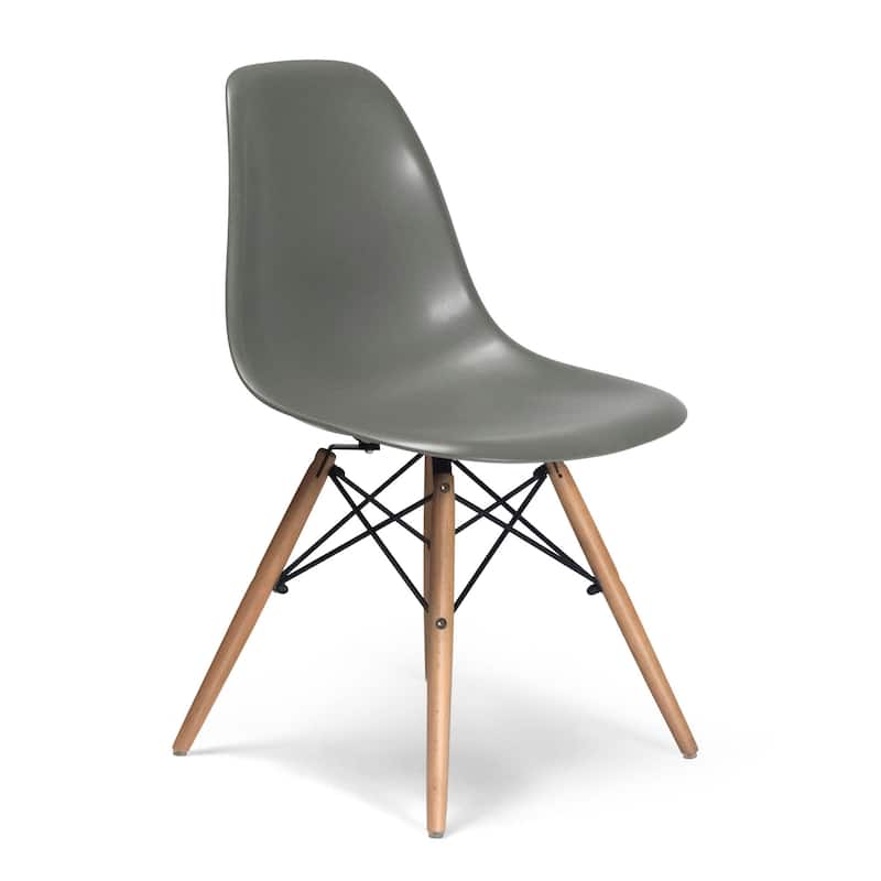 Paris-2 Side Chairs with Natural Legs (Set of 2)