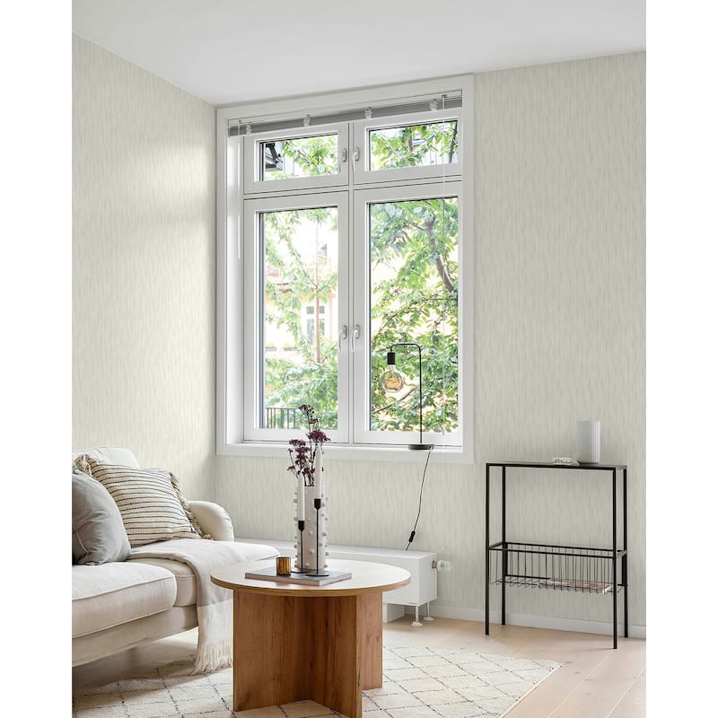 Seabrook Designs Hemera Ikat Waves Unpasted Wallpaper