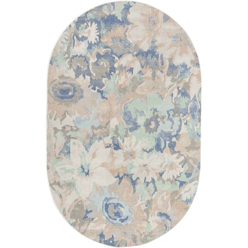 Country & Floral Heloise Collection Area Rug
