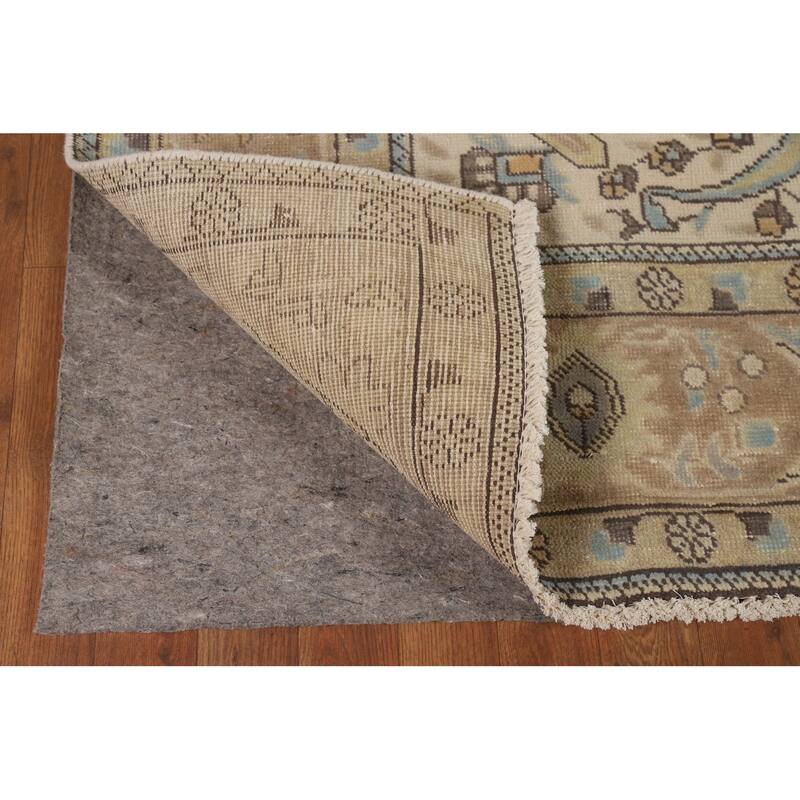 Tabriz Persian Area Rug Hand-Knotted Bedroom Wool Carpet - 6'6"x 9'5"