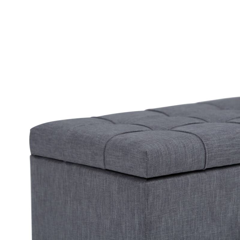 Modern Storage Ottoman Bench for Living Room