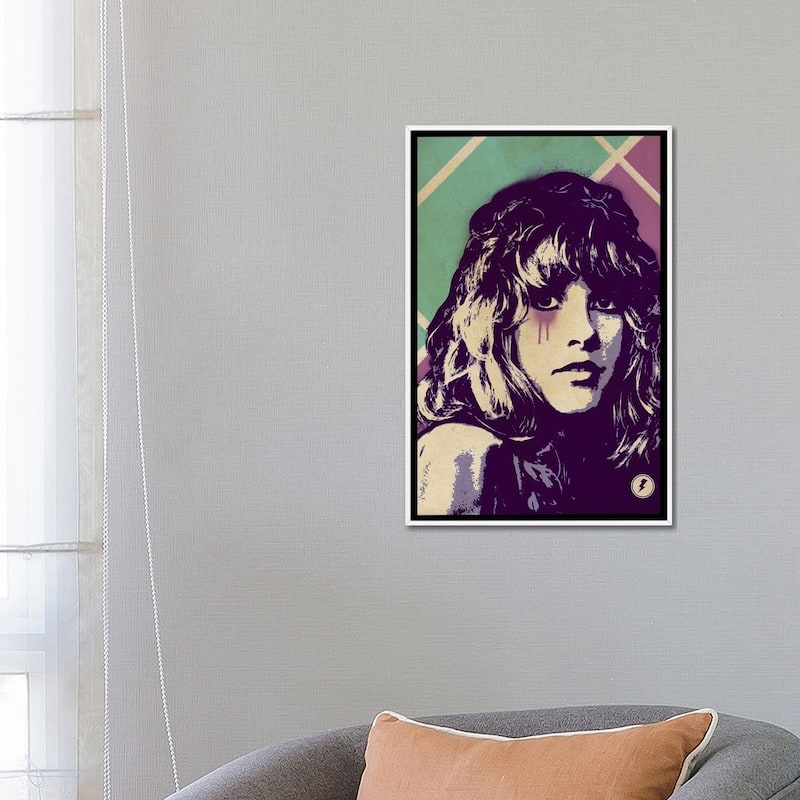 iCanvas "Stevie Nicks Fleetwood Mac" by Supanova Framed Canvas Print