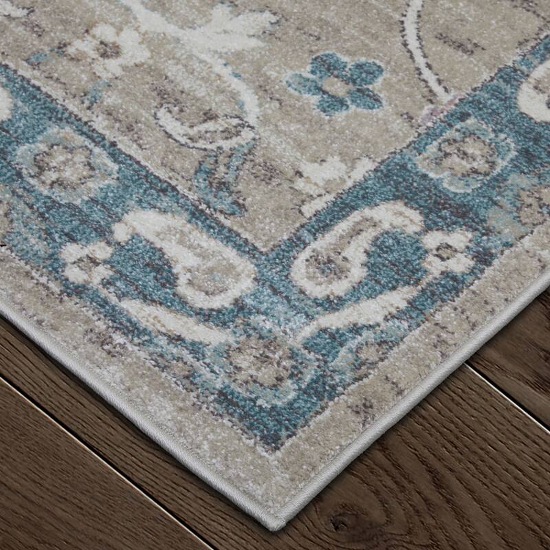 Welch R39QL Floral & Botanical Transitional Area Rug