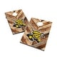 preview thumbnail 1 of 3, Wichita State University Shockers 2x4 Cornhole Boards Include Carrying Case