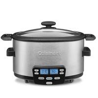 TIANJI DGD40-40LD Electric Stew Pot, 4L Full-automatic Slow Cooker, Ceramic  Inner Pot, 120V, 600W,3~6 people