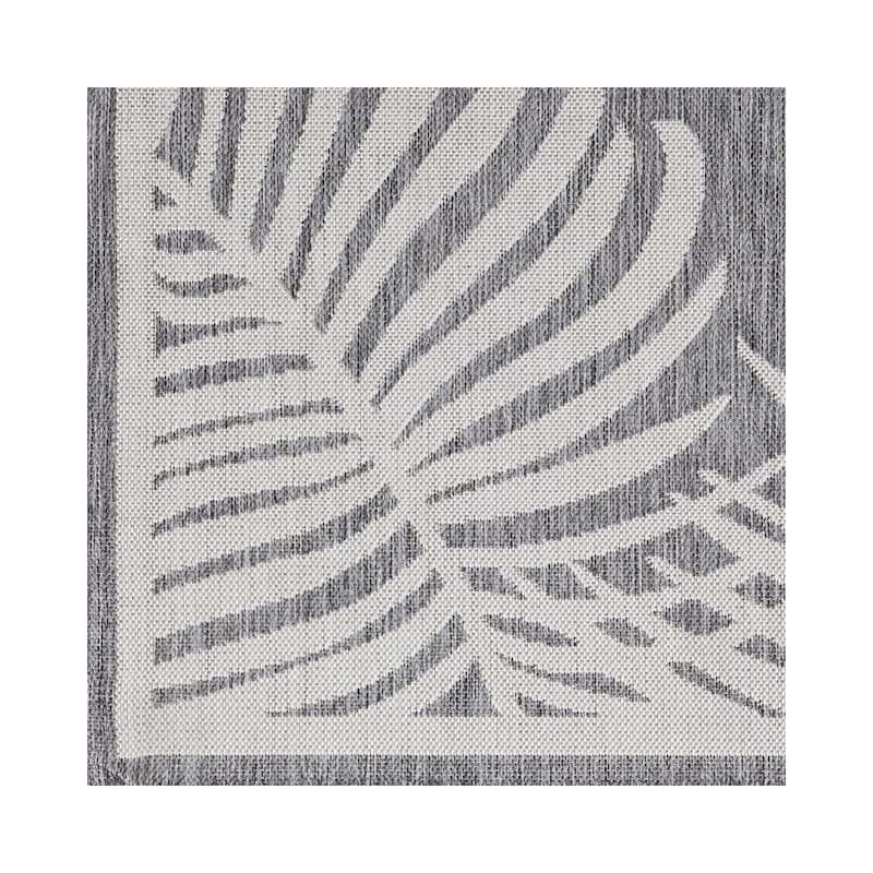 Livabliss Long Beach Outdoor Safe Tropical Area Rug