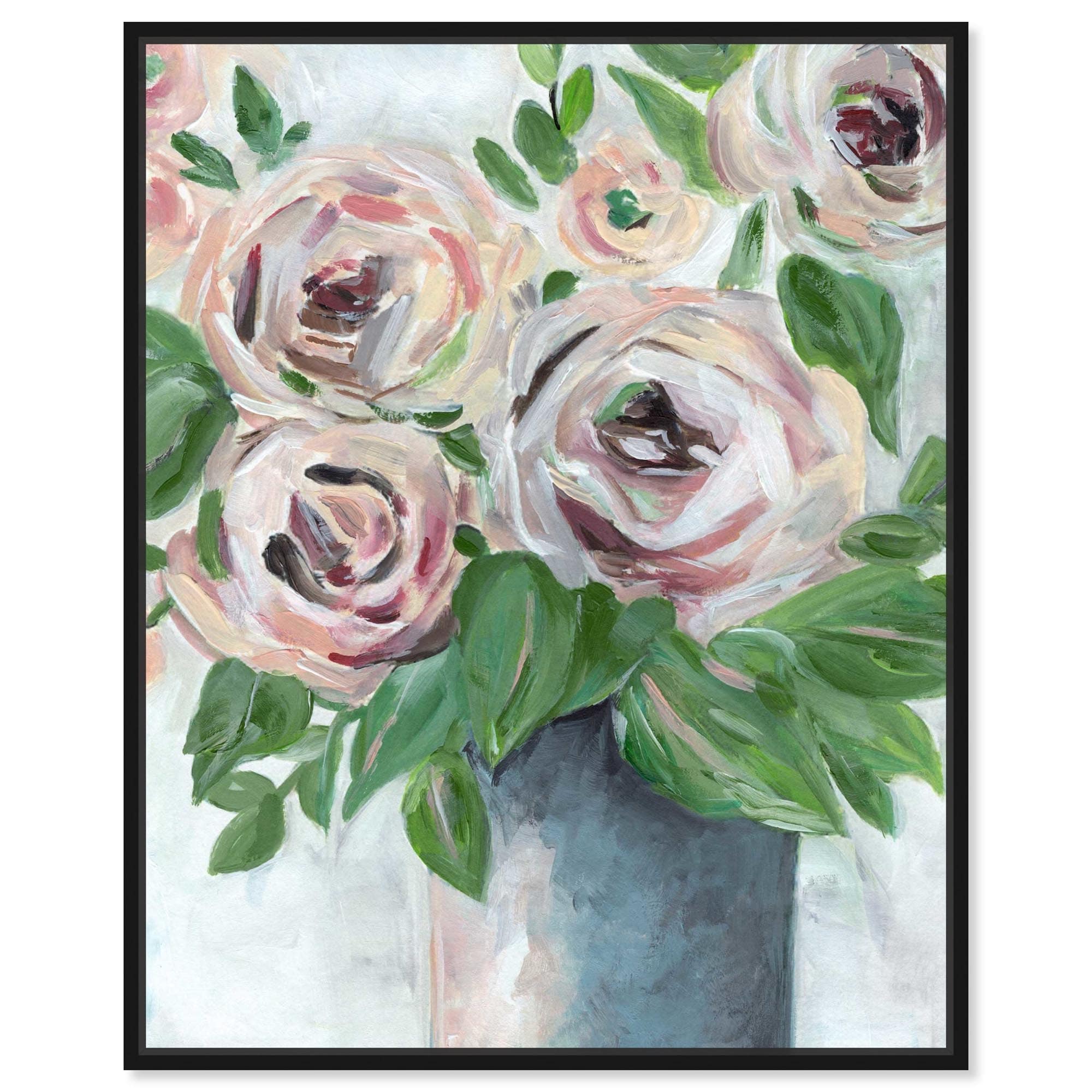 Flowers from my Garden Canvas by Art Remedy