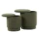 Option Dark Green Fabric