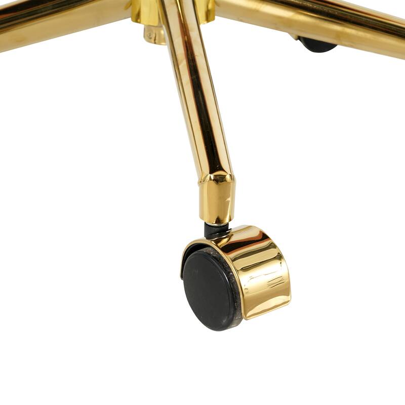 Modern teddy velvet fabric golden leg living room furniture dining chair, gold-plated five-claw chair legs, soft and com
