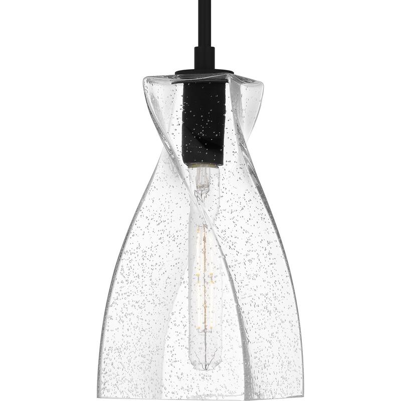 Stetson 1-Light Mini Pendant in Matte Black
