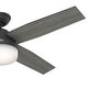 preview thumbnail 10 of 23, Hunter 52" Dempsey Ceiling Fan w/LED Light Kit, Handheld Remote - Contemporary, Transitional