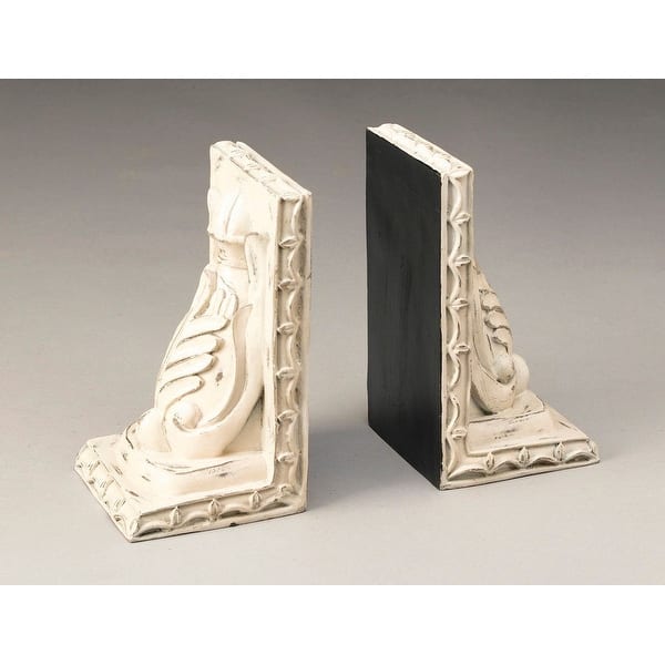 Left Bookend Resin Leaf Bookends - Bed Bath & Beyond - 42708291