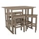 preview thumbnail 34 of 53, Lehigh 6-Piece Outdoor Balcony Set - Bar-height