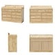 preview thumbnail 16 of 18, Rustic Solid Pine Wood 9-Drawer Dresser with Changing Top, Nursery Storage Organizer with Anti-Tip Kit, Baby Room Furniture