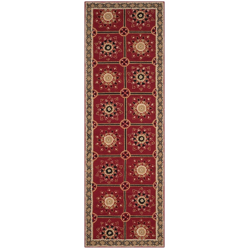 SAFAVIEH Handmade Easy Care Loria Oriental Rug