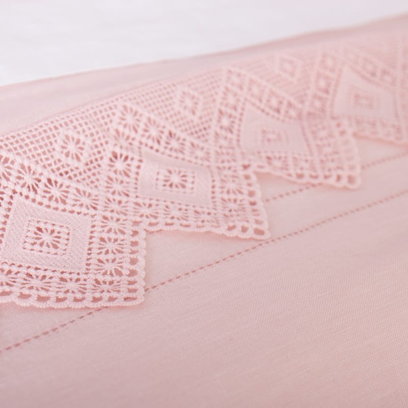Lalim Lace Linen Duvet Cover