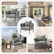 preview thumbnail 6 of 24, Accent Chair with Pillow, Modern Living Room Chairs