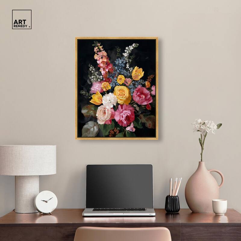 Garden Richness I Canvas by Art Remedy