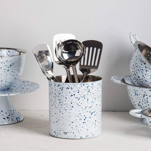 Shop Stainless Steel Kitchen Utensil Holder Crock Organizer