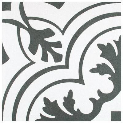 Merola Tile Twenties Vintage 7-3/4" x 7-3/4" Ceramic Floor and Wall Tile