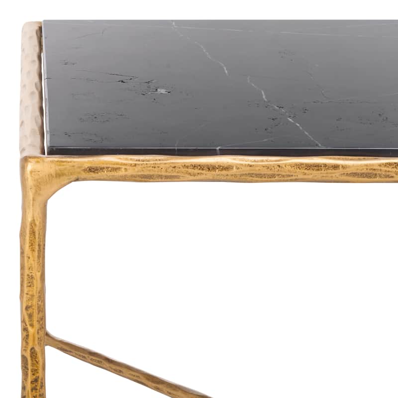 SAFAVIEH Couture Beril Rectangle Metal Coffee Table - 40 In. W x 22 In. D x 18 In. H - 40"W x 22"D x 18"H