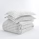 Soft Essentials Rugged Stripes Ultra Soft Oversized 3-piece Duvet Cover Set