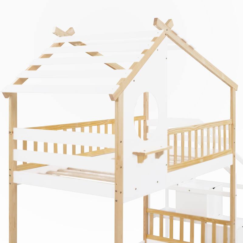 Twin-Over-Twin Bunk Bed