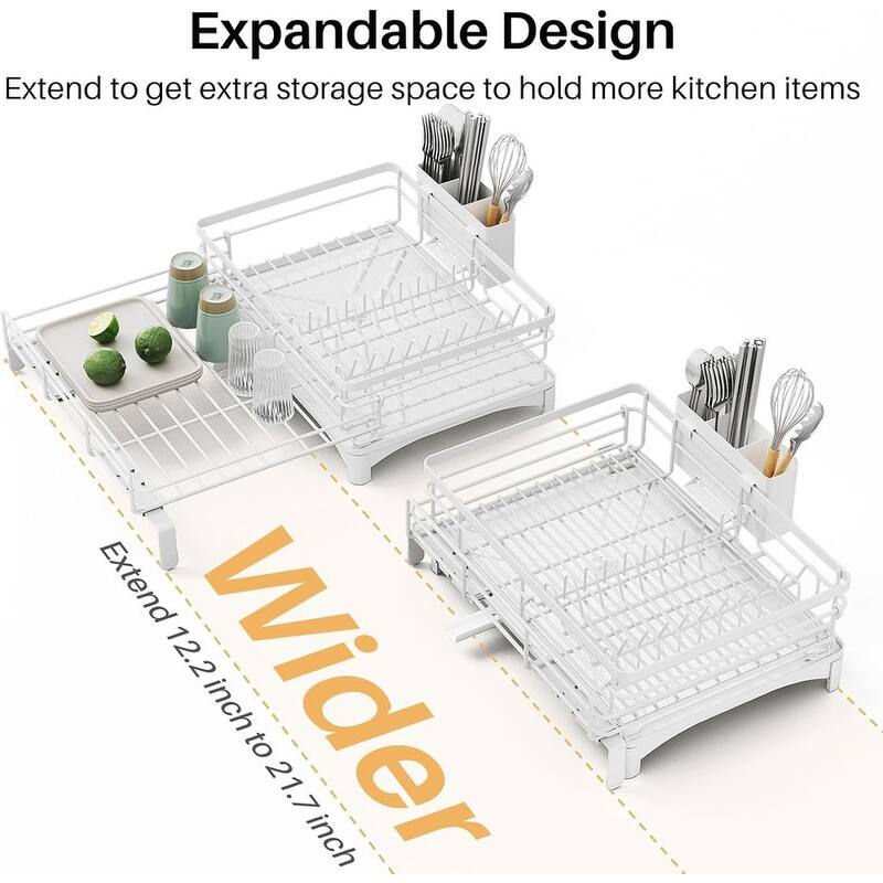 Dish Drying Rack - Extendable Dish Rack