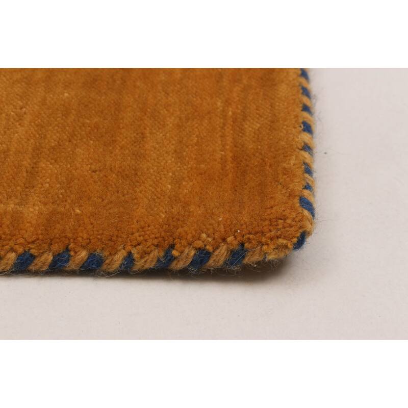 Kashkuli Gabbeh Gold Rug 2'6" x 8'0" - 2'6 x 8'0