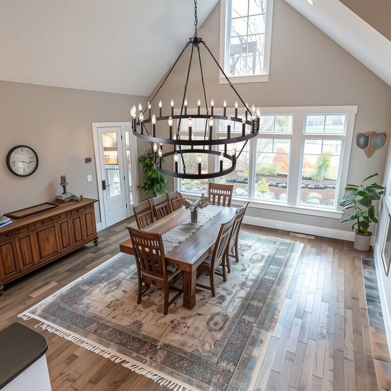 Wagon Wheel Chandelier Collection - Rustic Farmhouse Lighting for Every Space