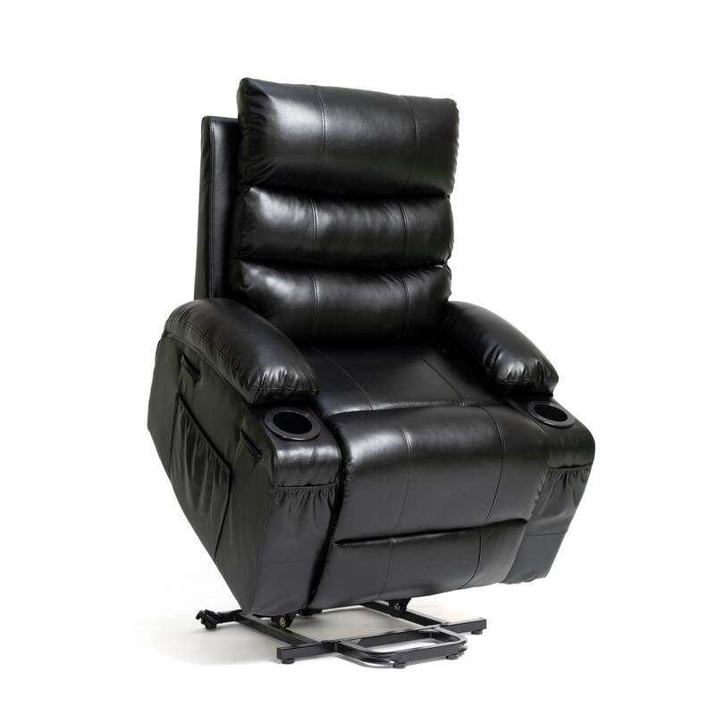 Large Size Electric Power Lift Recliner Chair Sofa with 8 Point Vibration Massage and Lumber Heat