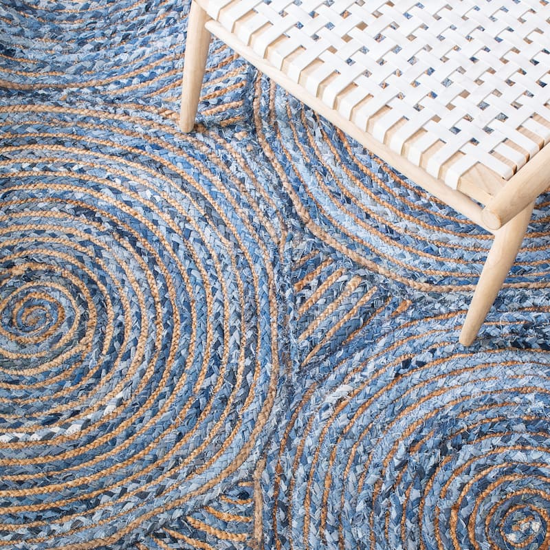 SAFAVIEH Handmade Cape Cod Mariam Coastal Jute Rug