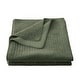 preview thumbnail 12 of 29, HiEnd Accents Stonewashed Cotton Velvet Quilt, 1PC Fern Green - King