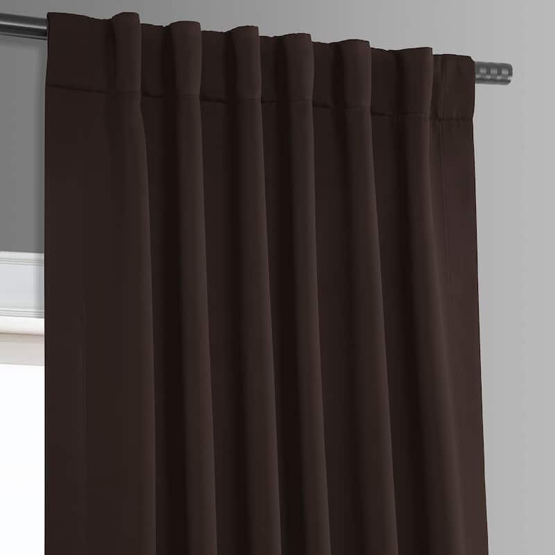 Exclusive Fabrics Room Darkening Curtain Panel Pair 63 inches (2 Panels) - 50 x 63