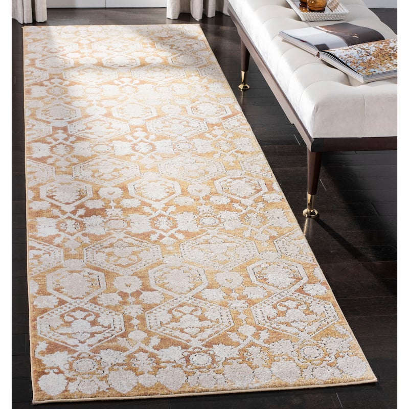 SAFAVIEH Palermo Valerie Vintage Boho Oriental Viscose Rug