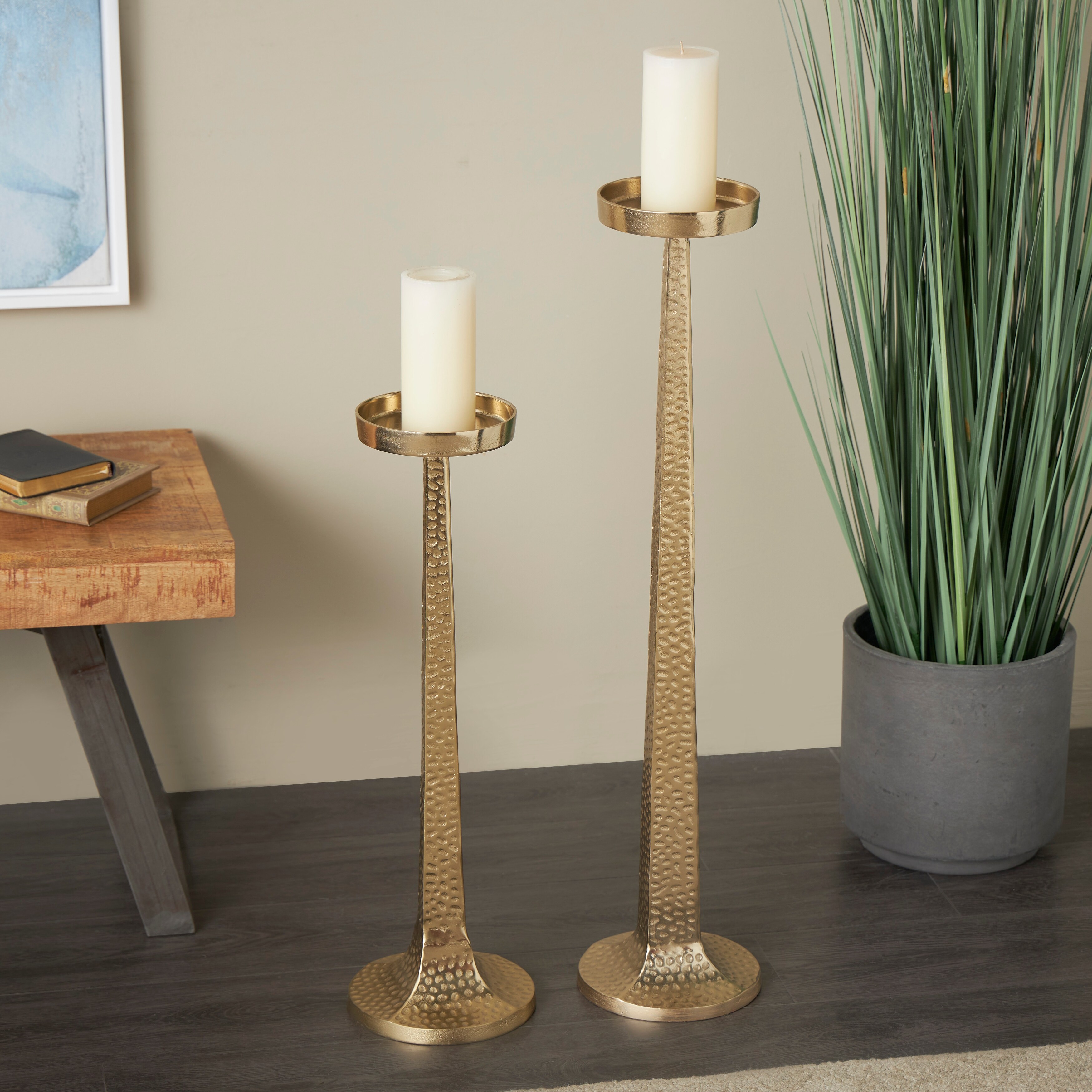 Floor candle holder set discount