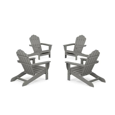 4-Piece Monterey Bay Oversized Adirondack Chair Conversation Set