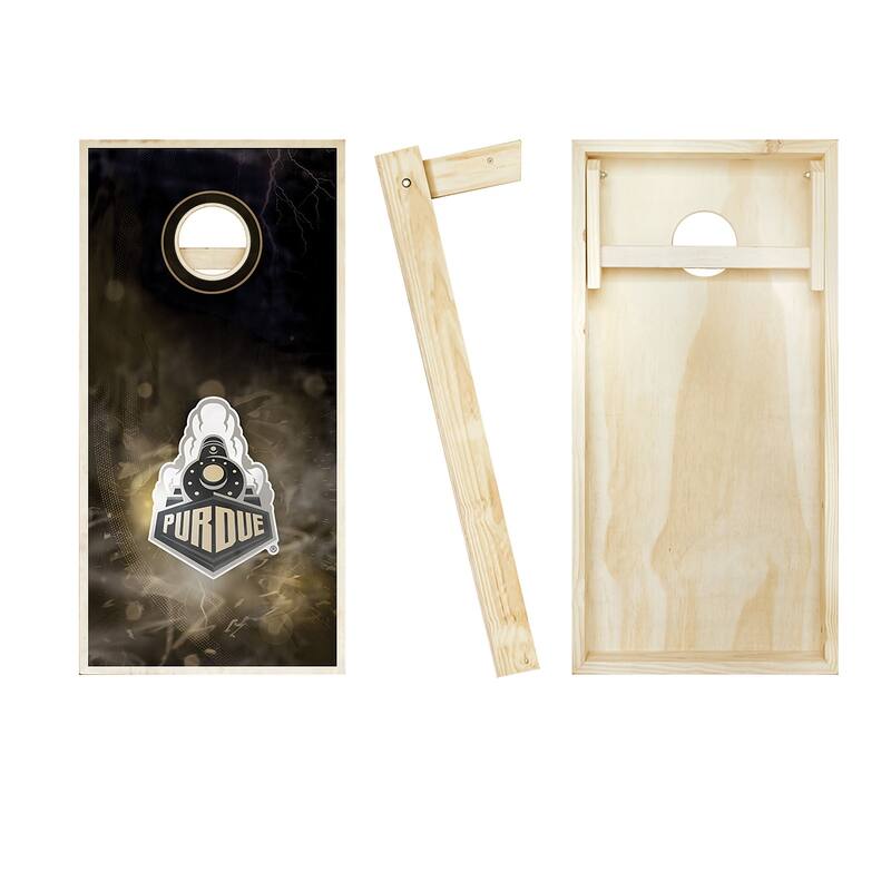 Purdue Boilermakers Smoke NCAA Team Cornhole Boards