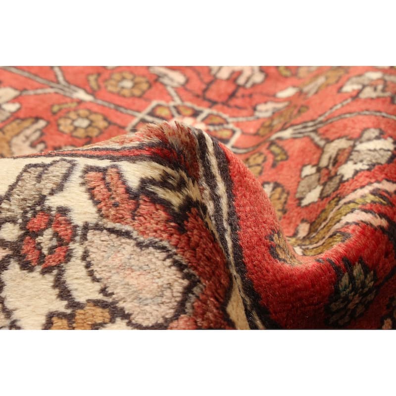 ECARPETGALLERY Hand-knotted Andelz Red Wool Rug - 2' 11" x 9' 9"
