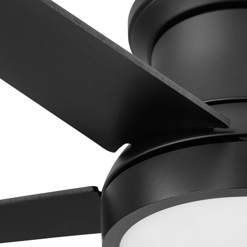 52" Honeywell Tynesdale Contemporary Ceiling Fan with Color Changing Light, Remote Control - 52 Inches