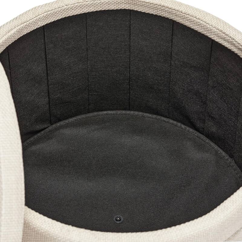 Modern Linen Storage Ottoman with Hidden Storage and Tray Top