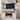 Farmhouse Fireplace TV Stand for 80" TV, Rustic Entertainment Center