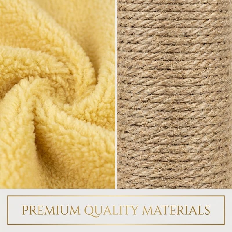 Flower Cat Tree With Large Condo Removable Flower Cushion And Hammock