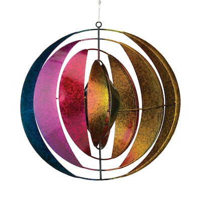 Hanging Wind Spinner - Illusion Round
