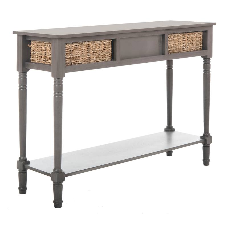 SAFAVIEH Winifred Grey Console - 44.5" x 13.4" x 31.5"
